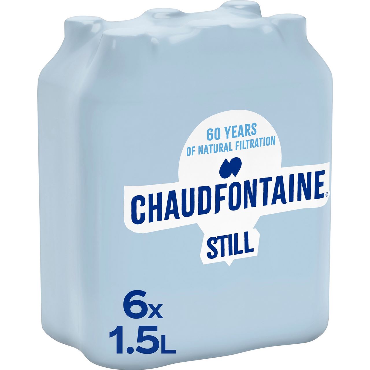 Chaudfontaine Natural Mineral Water PET Bottle 6 x 1.5 l