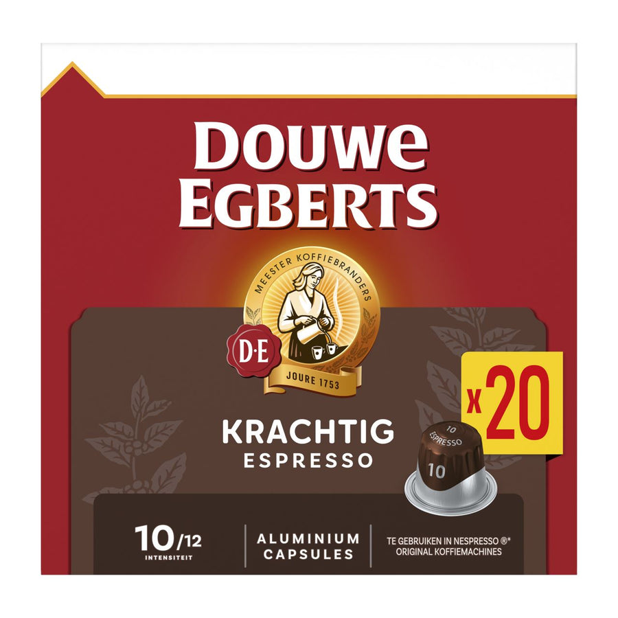 Douwe EGBERTS Espresso Powerful Coffee Cups 20 pieces 104 g