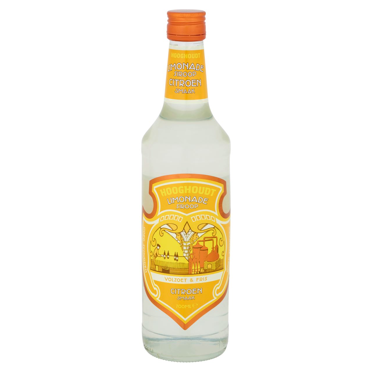 Hooghoudt Lemonade Syrup Lemon 70 cl