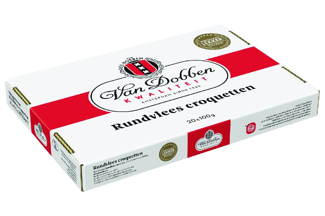 Van Dobben Beef Croquet 20x100g