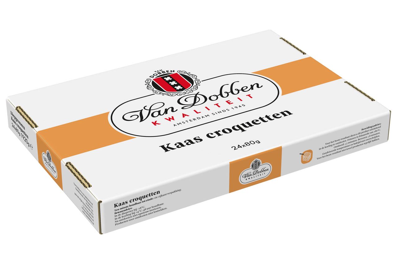 Van Dobben Cheese Croquet 24 x 80 g