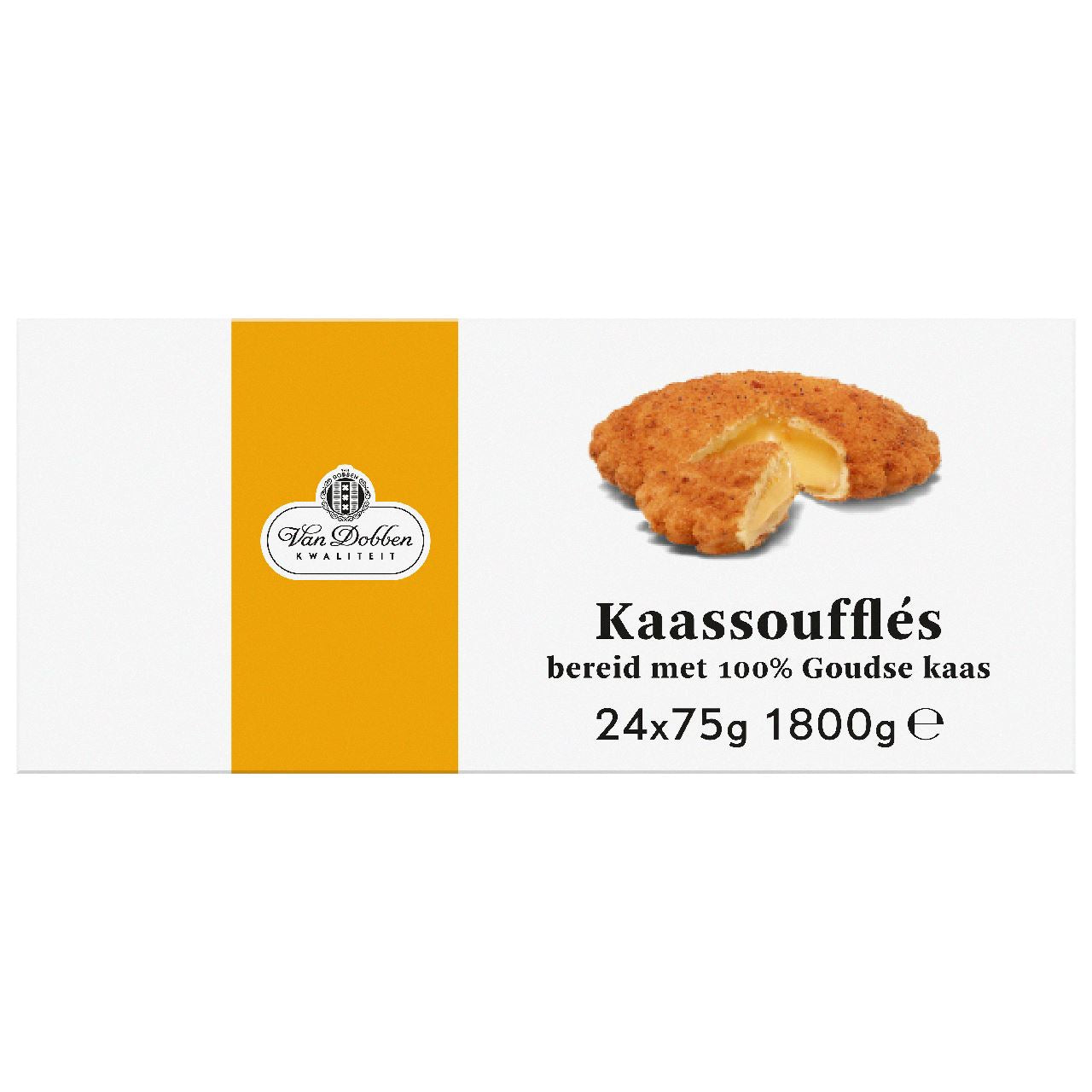 Van Dobben Luxury Cheese Soufflé 24 x 75 g