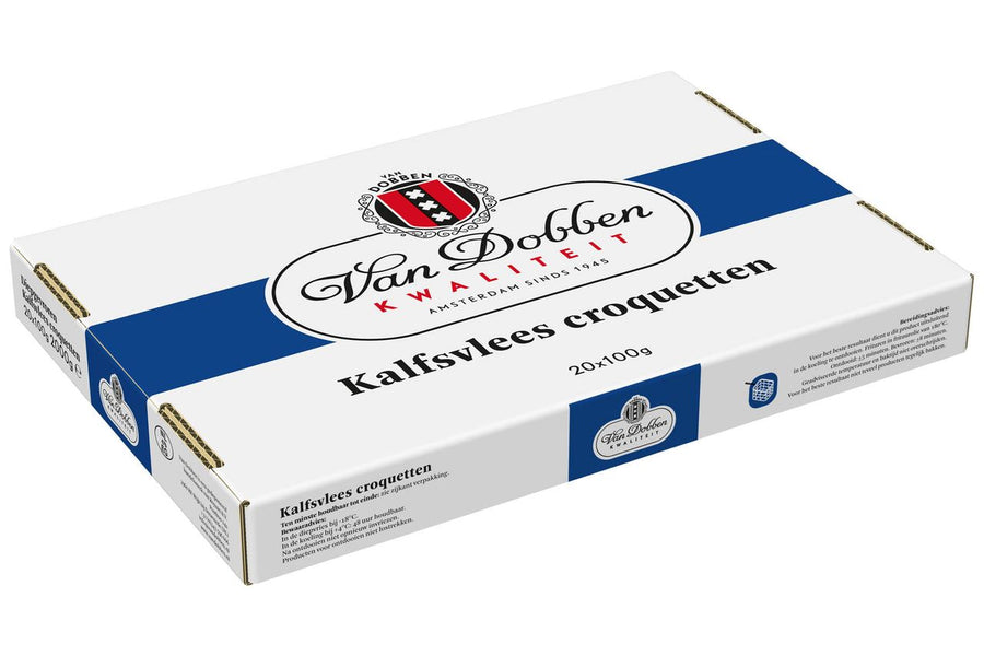 Van Dobben Veal Croquet 20x100g