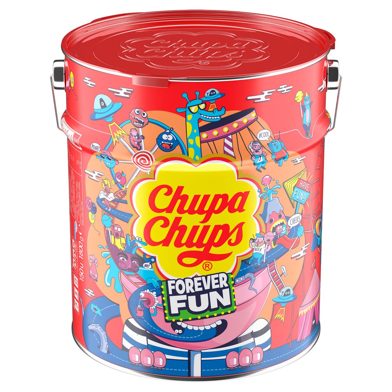 Chupa Chups Best Of can 150 pieces 730 g