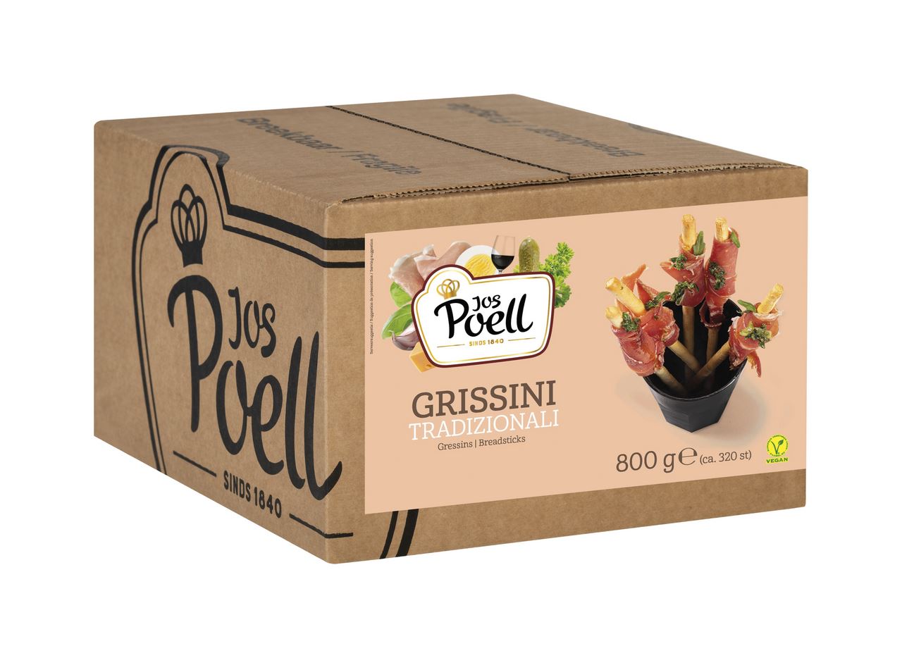Jos Poell Grissini Tradizionali 8 x 100 g