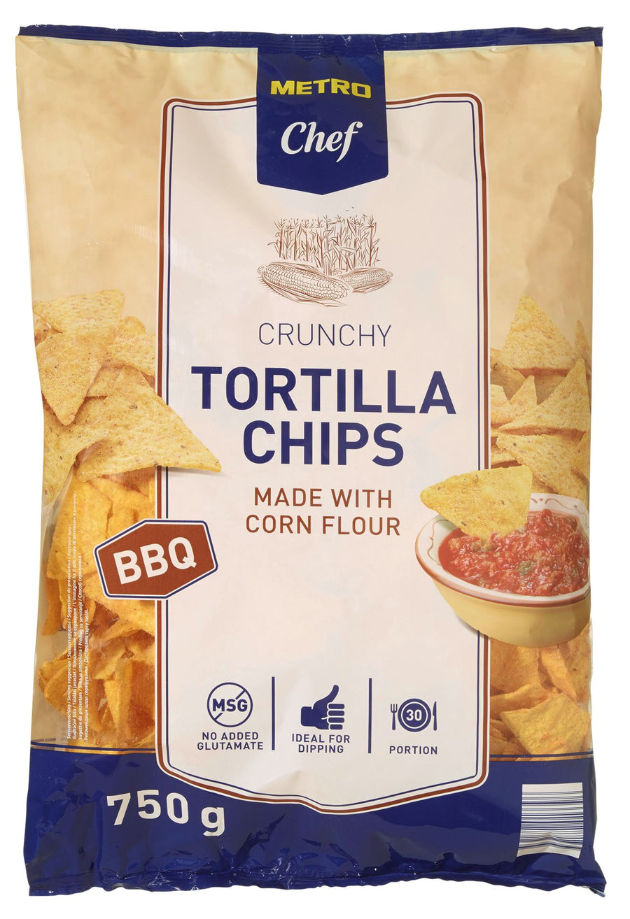 Tortilla chips BBQ 750 g