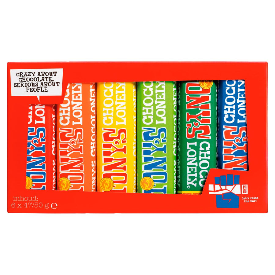 Tony's Chocolonely 6 Pieces 288 g