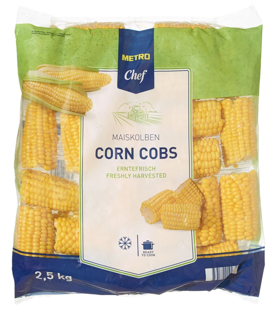 Half corn cobs 2.5 kg
