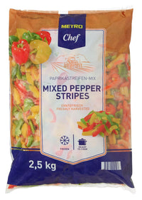 Thumbnail for Paprika Strips mix 2.5 kg
