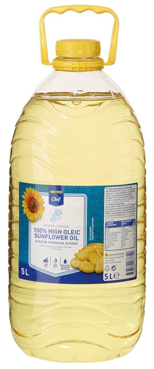 High Oleic Sunflower Oil 5 l