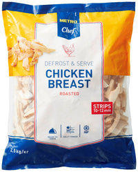 Thumbnail for Halal fried chicken breast strips frozen 2.5 kg