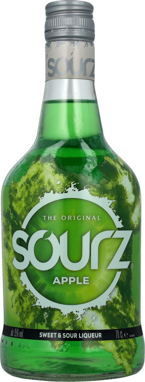 Sourz Apple Sweet & Sour Liqueur 70 cl