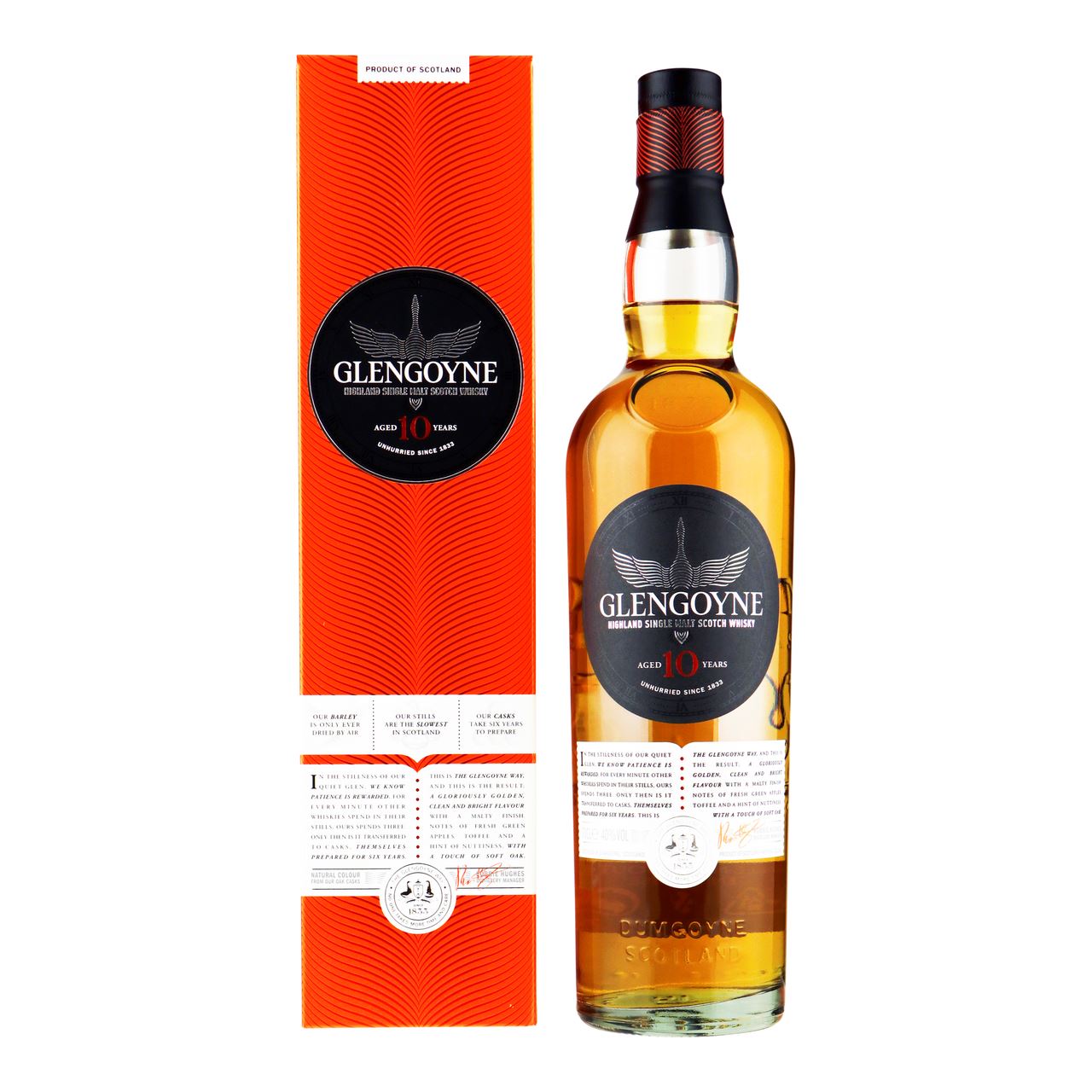 Glengoyne 10Y Single Malt Whiskey 70 cl 40%