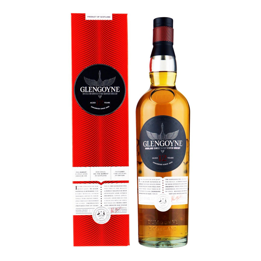 Glengoyne Single Highland Malt Whiskey 12Y 70 cl 43%