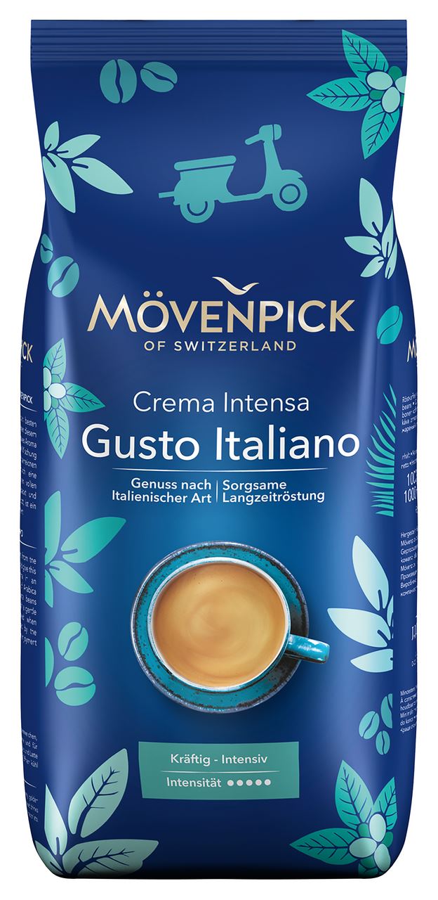 Mövenpick Gusto Italiano beans 1 kg
