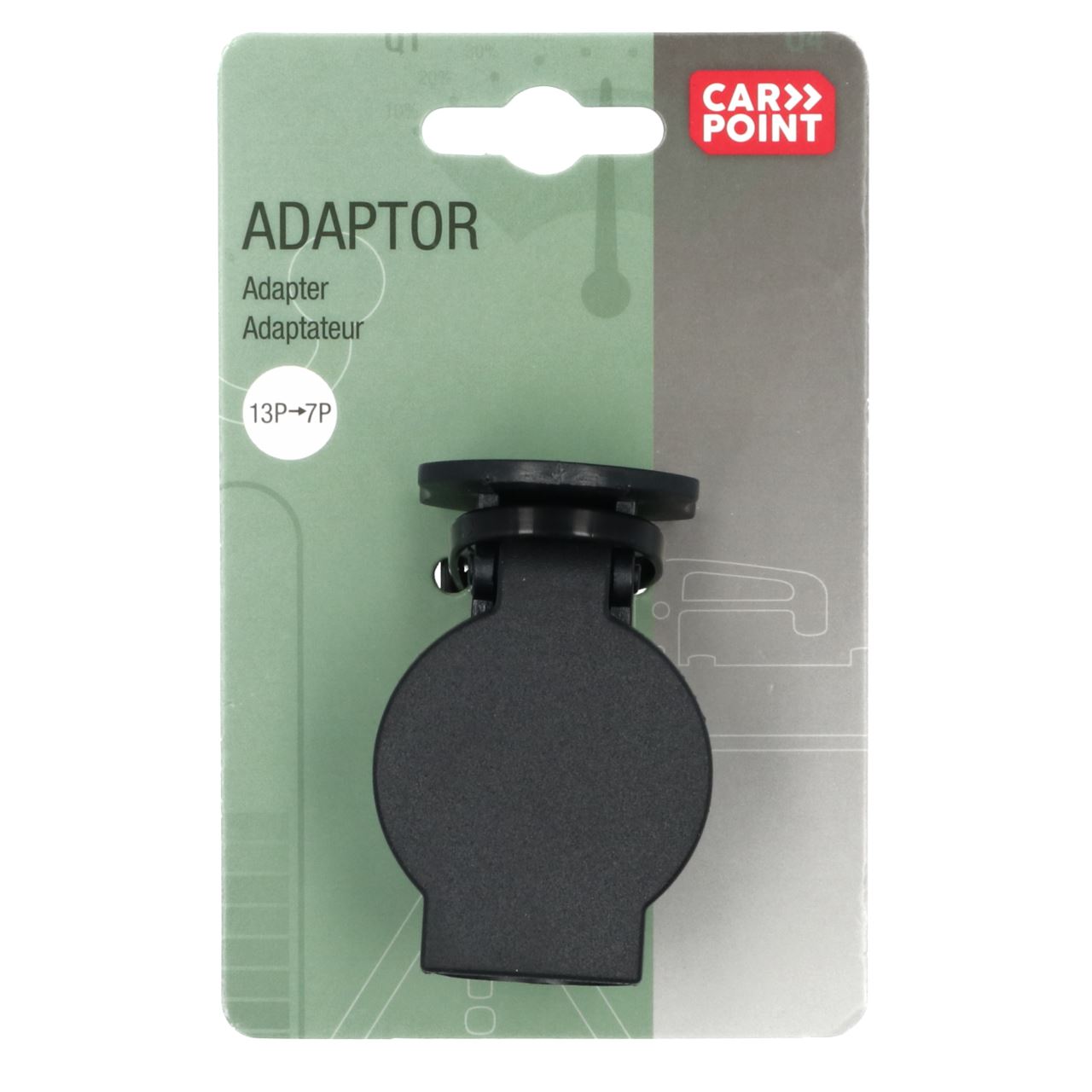 Carpoint Adapter 13/7-Pole Short