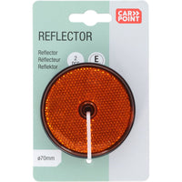 Thumbnail for Carpoint Reflector 70Mm Orange 2Pcs