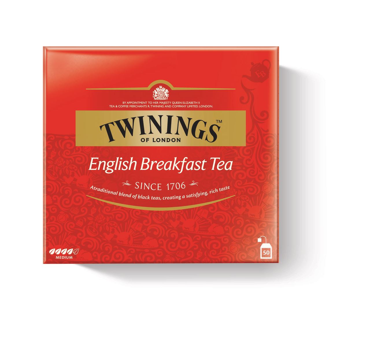 Twinings English Breakfast 50 pieces 100 g
