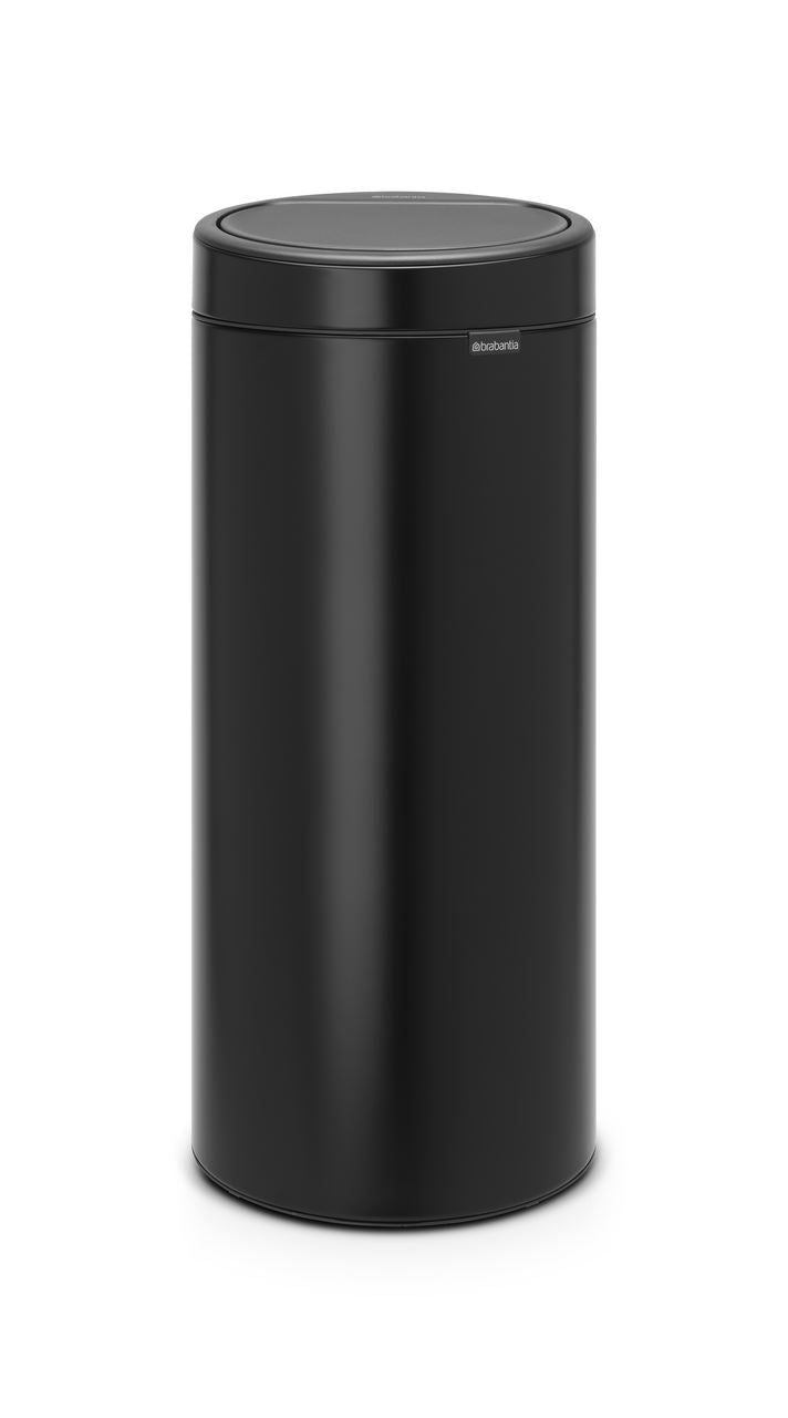 Brabantia Touch Bin waste bin 30 liters with plastic inner bin - Matt Black