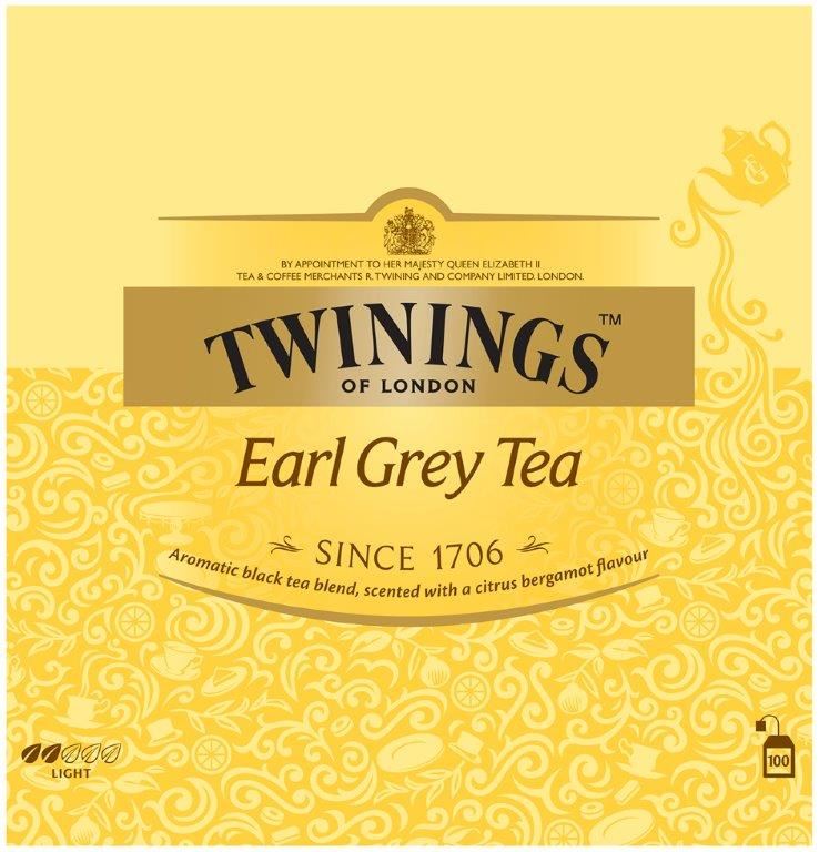 Twinings Earl Gray 100 pieces 200 g