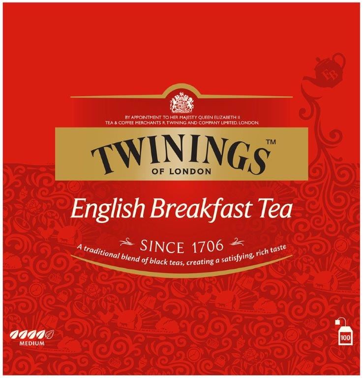 Twinings English Breakfast 100 pieces 200 g