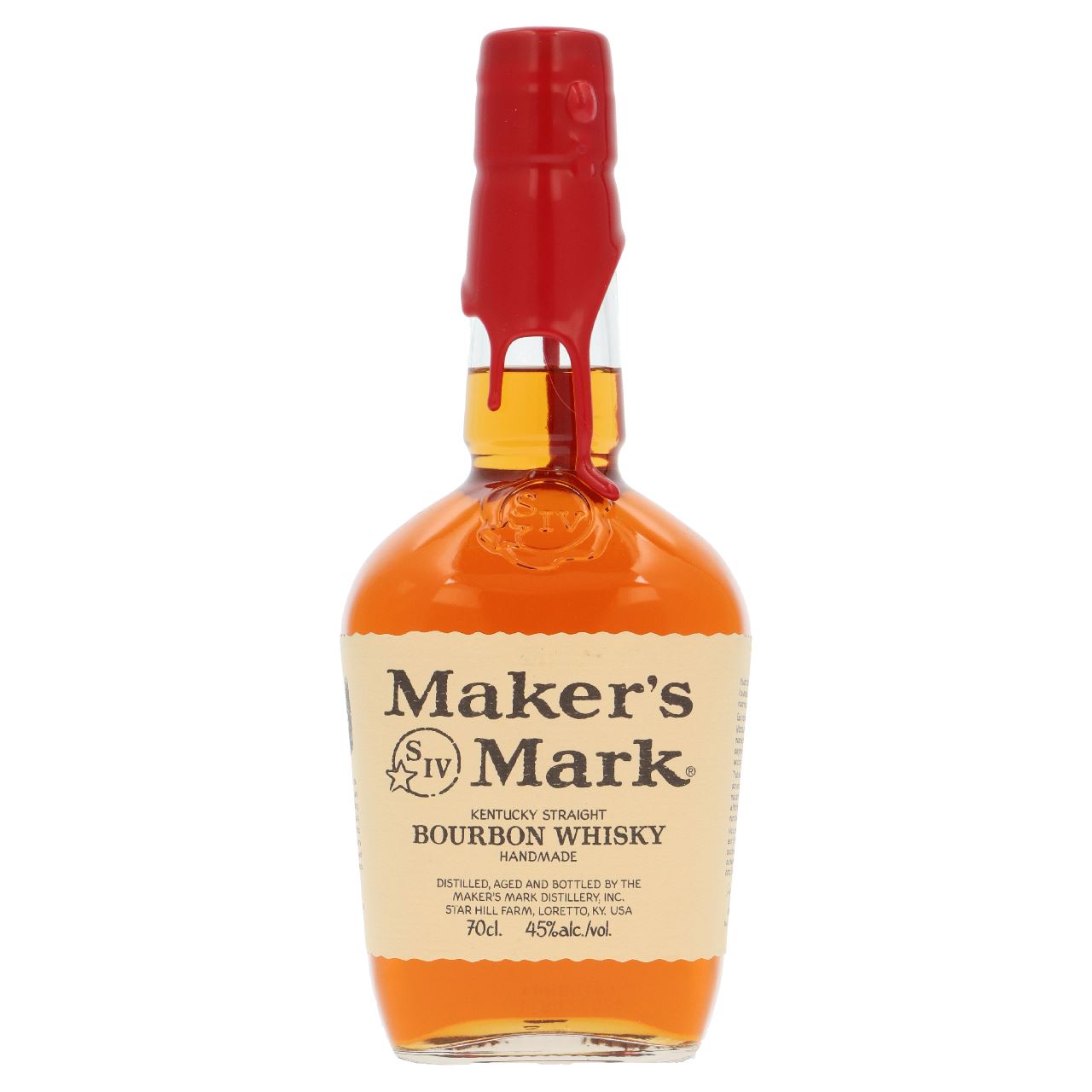 Maker's Mark Bourbon Whiskey Handmade 70 cl 45%