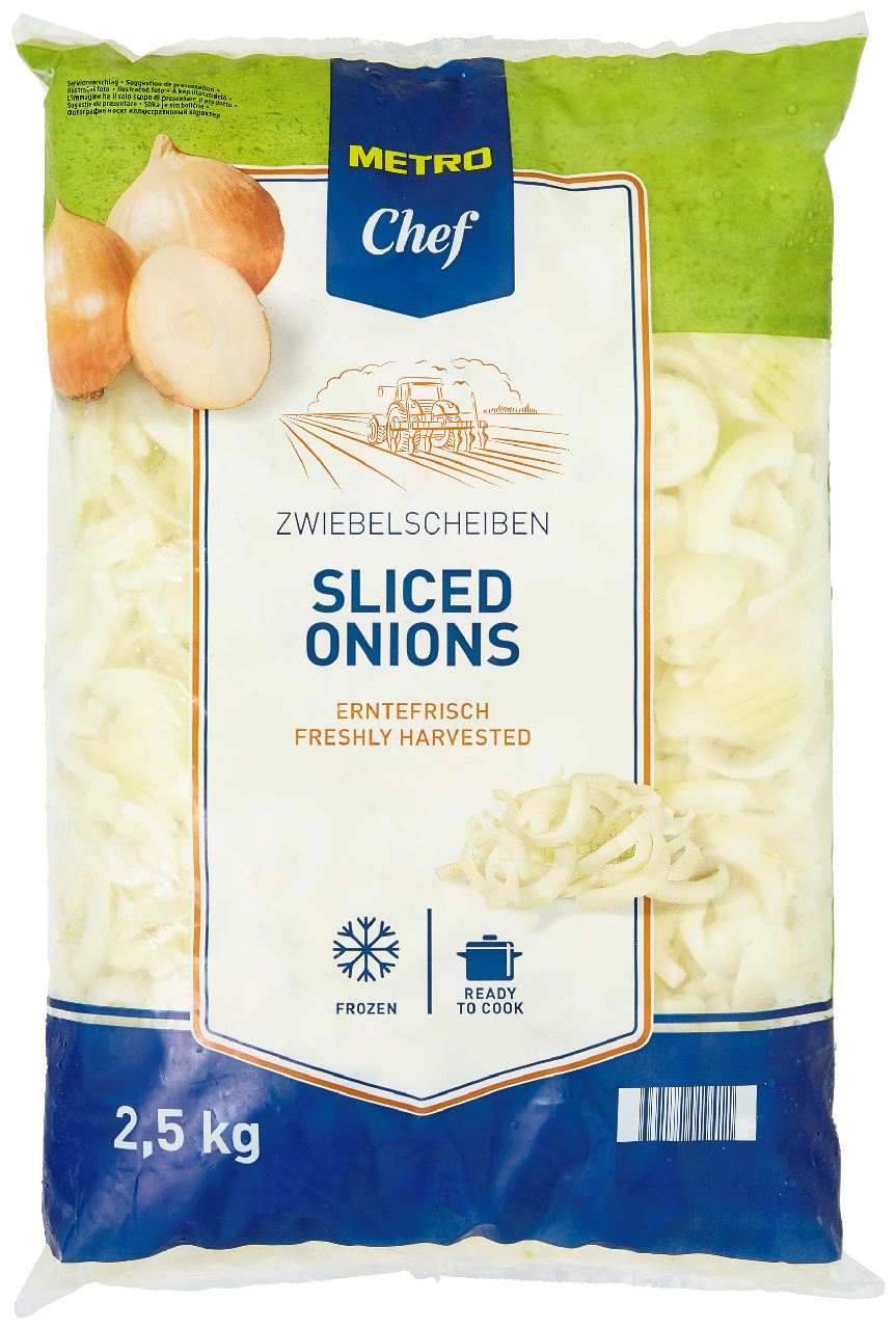 Onion slices 2.5 kg