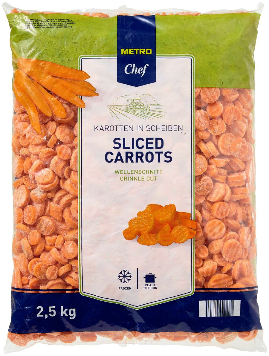 Carrot slices 2.5 kg