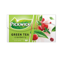 Thumbnail for Pickwick Green Tea Tea Bags Cranberry 20 x 1.5 g