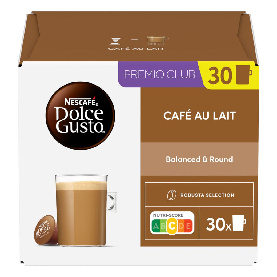 Dolce Gusto Café au Lait XL 30 capsules 300 g