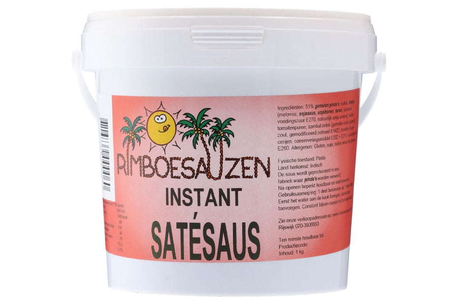 Bush sauces Instant satay sauce pasta 1 kg