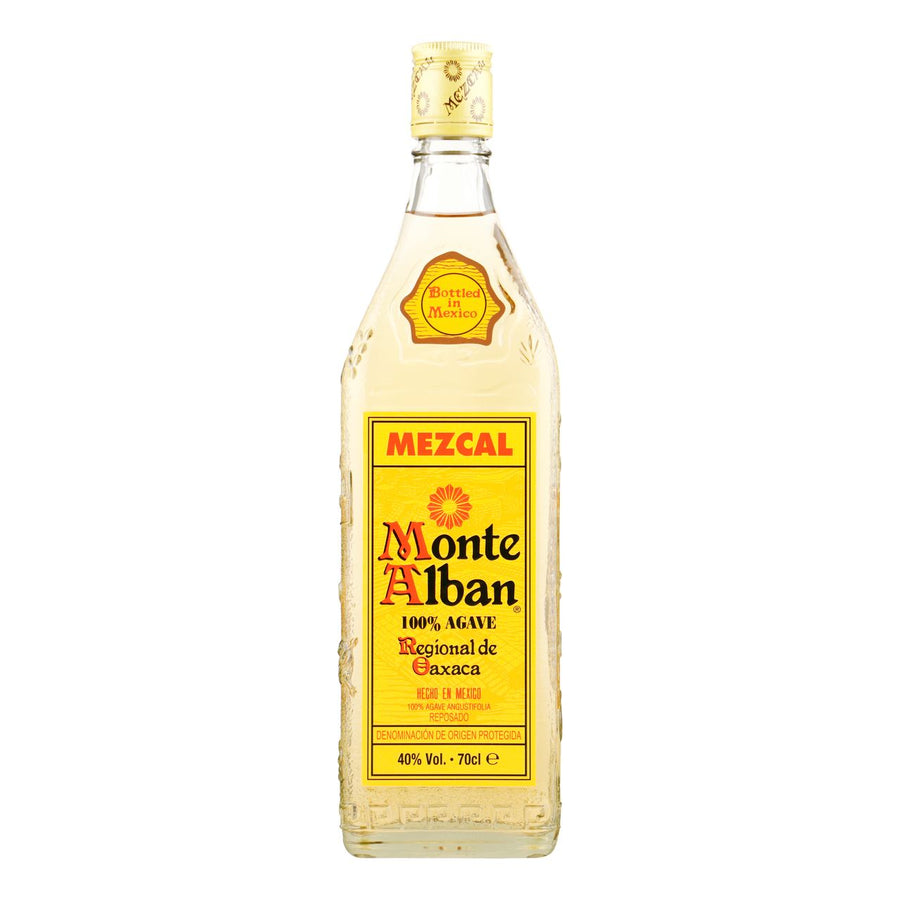 Mezcal Monte Alban + worm 70 cl 40%