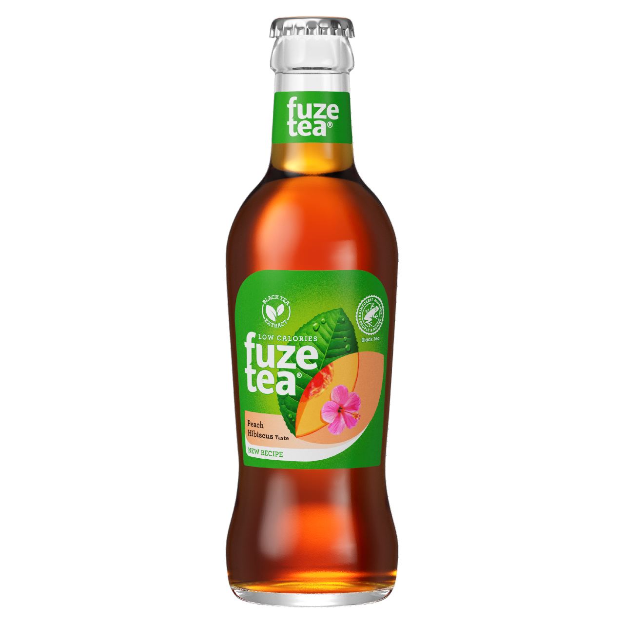 FUZE Tea Black Tea Peach Hibiscus 24 x 20 cl