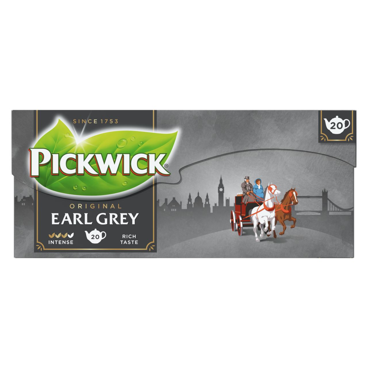 Pickwick Earl Gray Black Tea for Pot 20 pieces 80 g