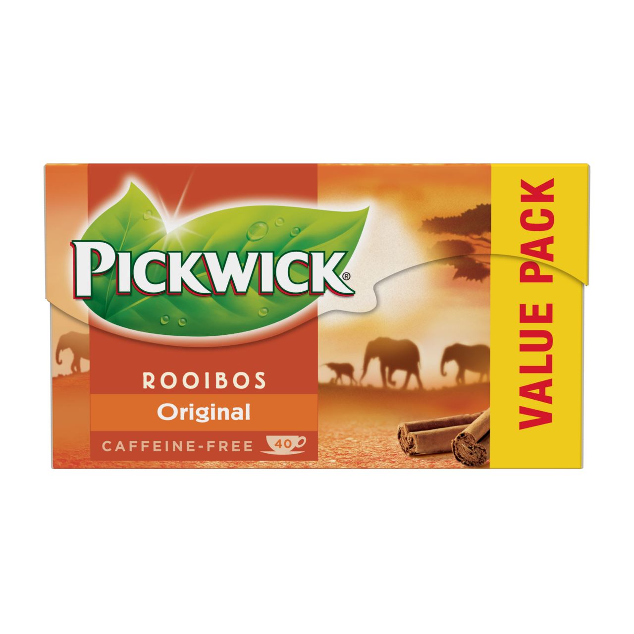 Pickwick Original Rooibos Tea Value Pack 40 pieces 60 g