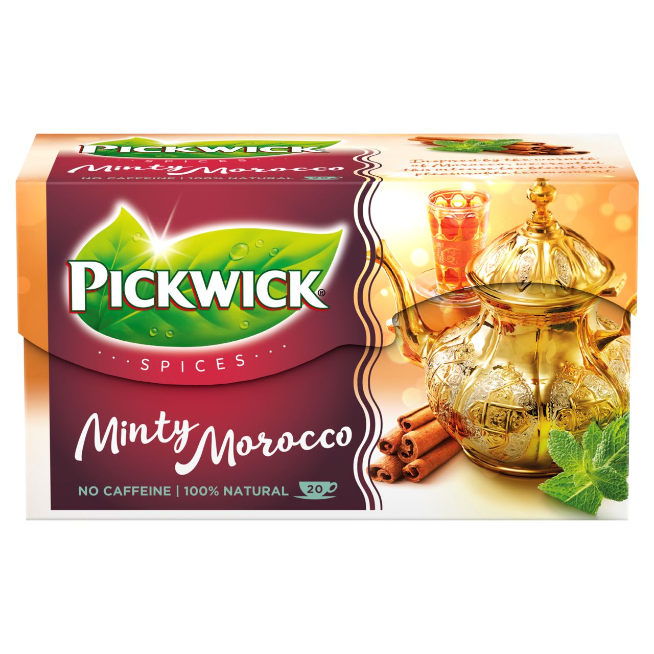 Pickwick Spices Minty Morocco Herbal Tea 20 pieces 40 g