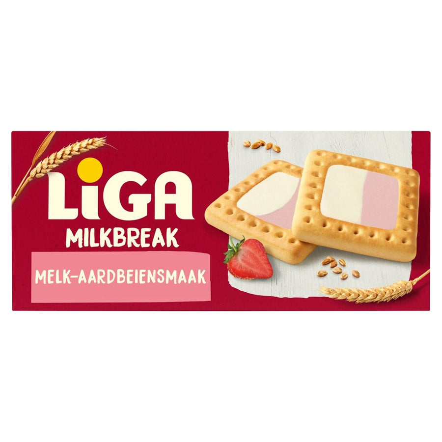 LiGA Milkbreak Duo Strawberry milk 245 g