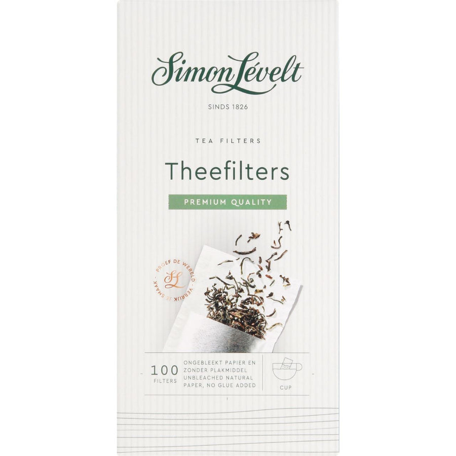 Simon Lévelt tea filters 1 cup 100 pieces 55 g