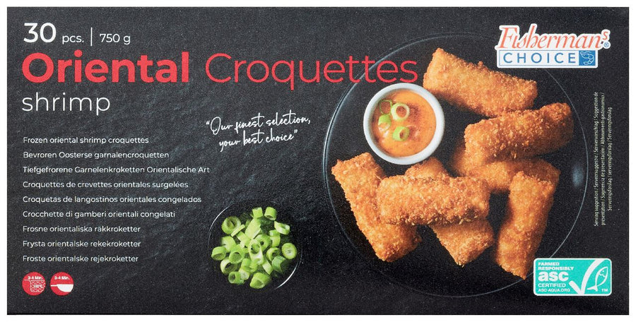 Fisherman's Choice ASC Shrimp croquettes 750 g