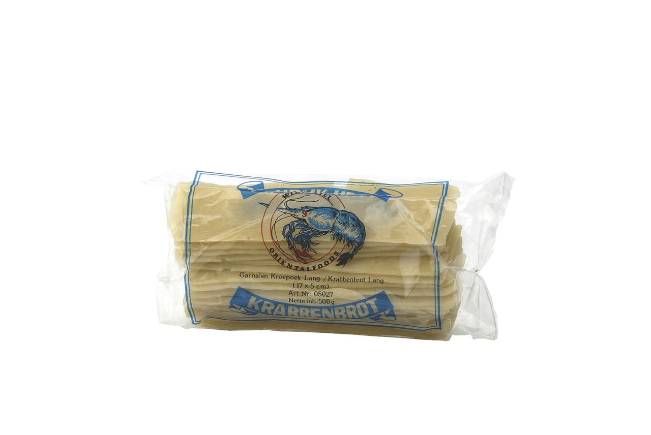 Wind Mill Prawn Crackers Long (raw) 500 grams