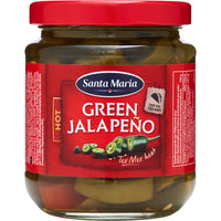 Thumbnail for Santa Maria Jalapeños Green hot 215g