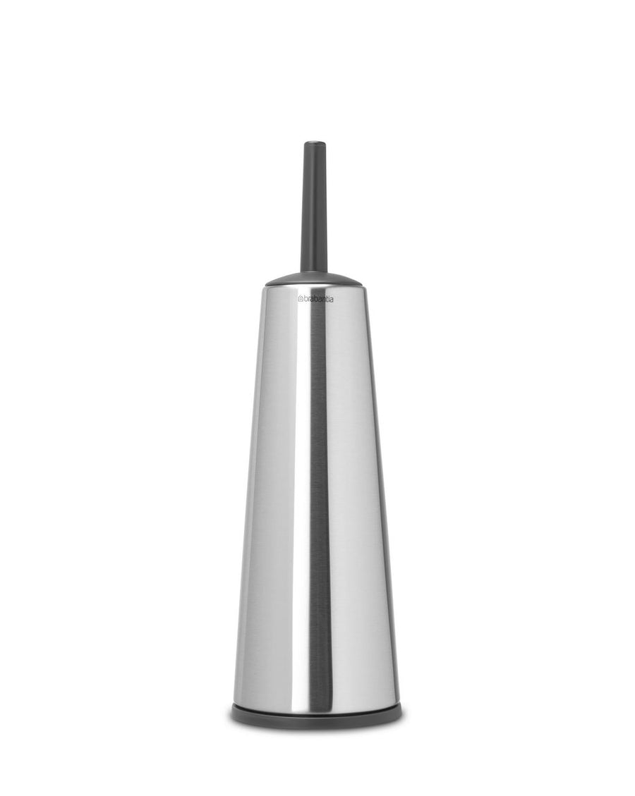Brabantia ReNew toilet brush with holder - Matt Steel