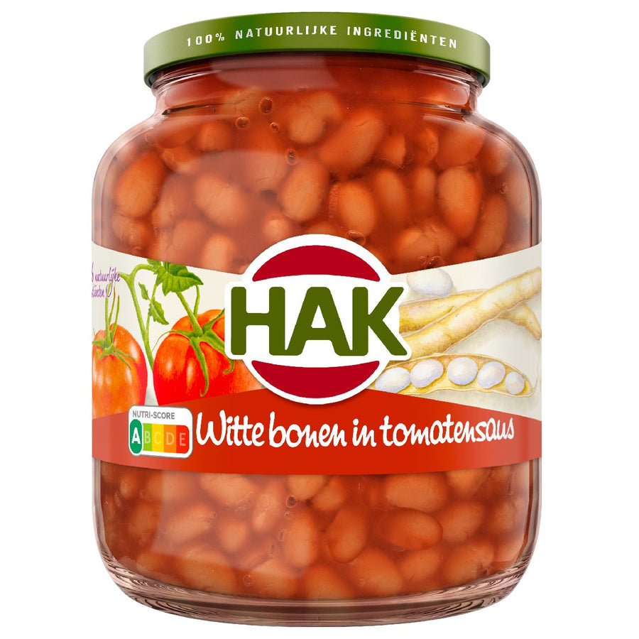 HAK White Beans in Tomato Sauce 720 g