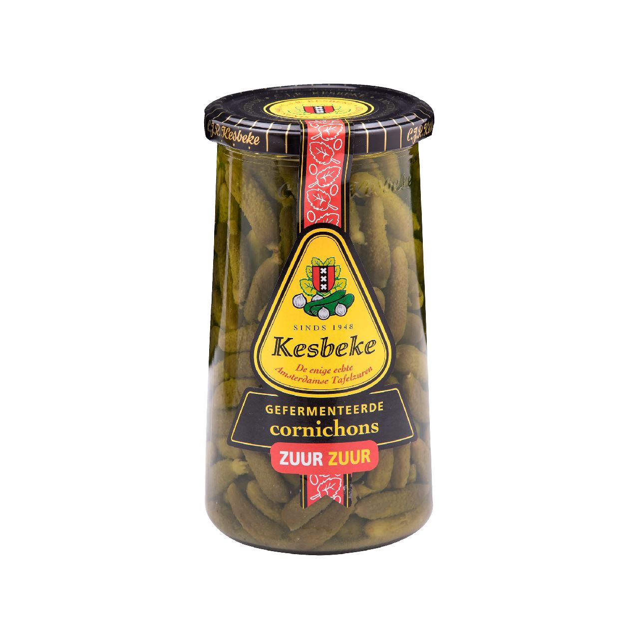 Kesbeke Cornichons sweet and sour 720 ml