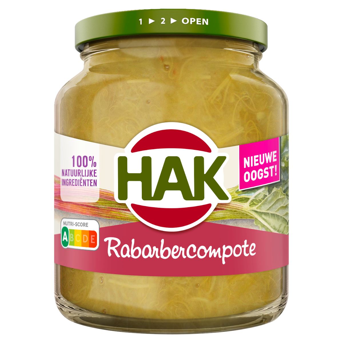 HAK Rhubarb compote 360 ​​g