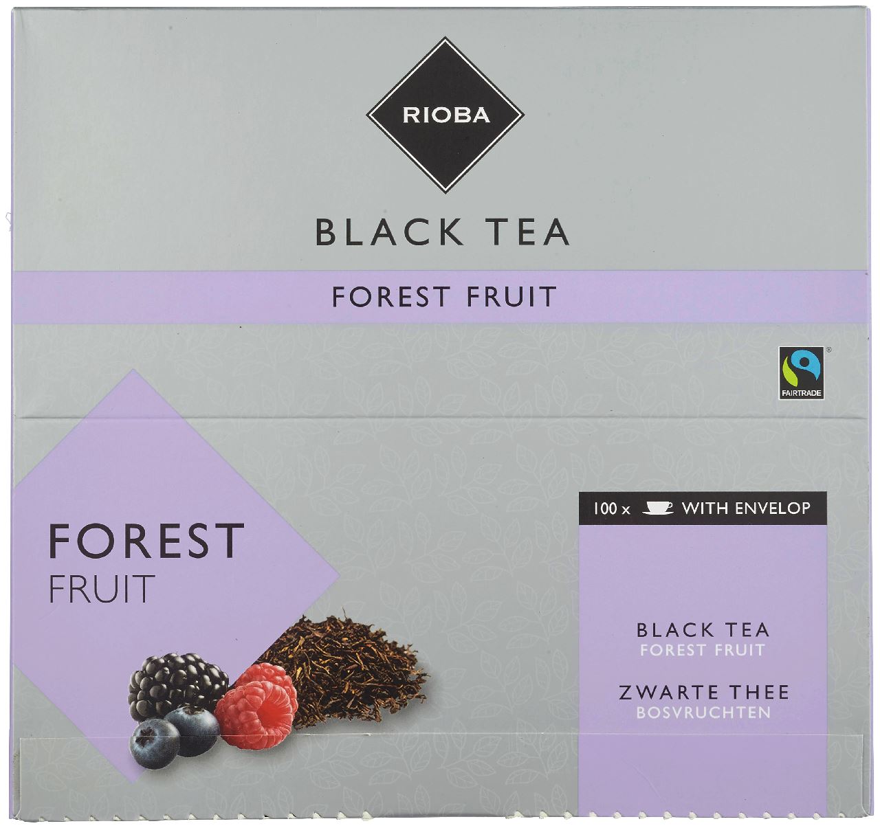 RIOBA Black Tea Forest Fruits (without envelope) 100 x 2 grams