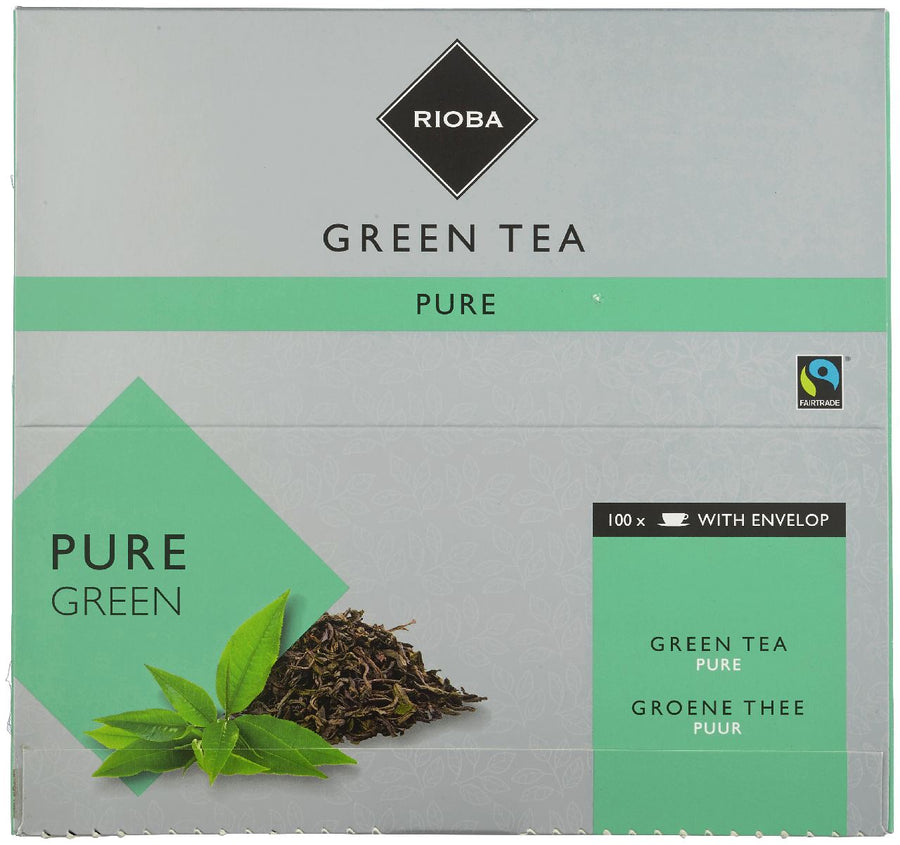 RIOBA Green Tea Pure Green (with envelope) 100 x 2 grams