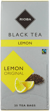 Thumbnail for RIOBA Black Tea Lemon 25 x 2 grams