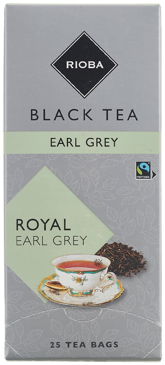 RIOBA Black Tea Royal Earl Gray 25 x 2 grams