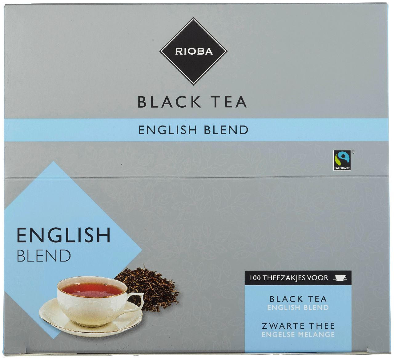 RIOBA Black Tea English Blend (without envelope) 100 x 2 grams